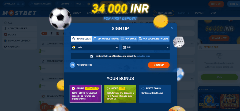 Mostbet México: Casino y Apuestas Online